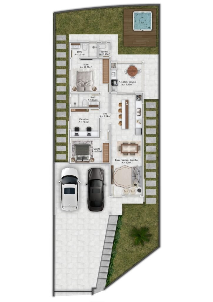 Casa Inteligente no Bosque São José 3: Conforto, Tecnologia e Privacidade em um Só Endereço — foto 9